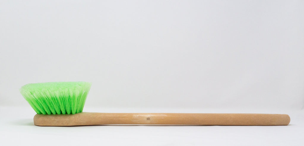 18" Green Economy Wheel Brush