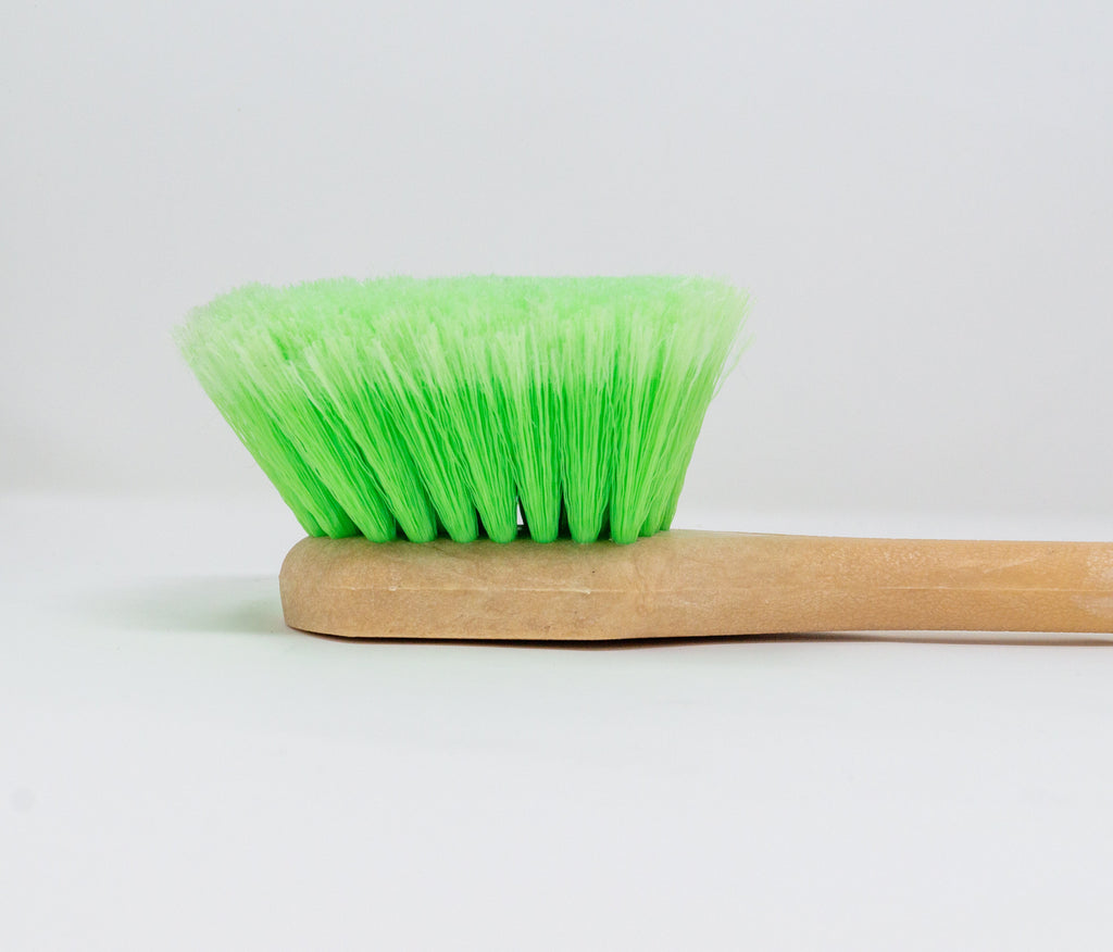 18" Green Economy Wheel Brush