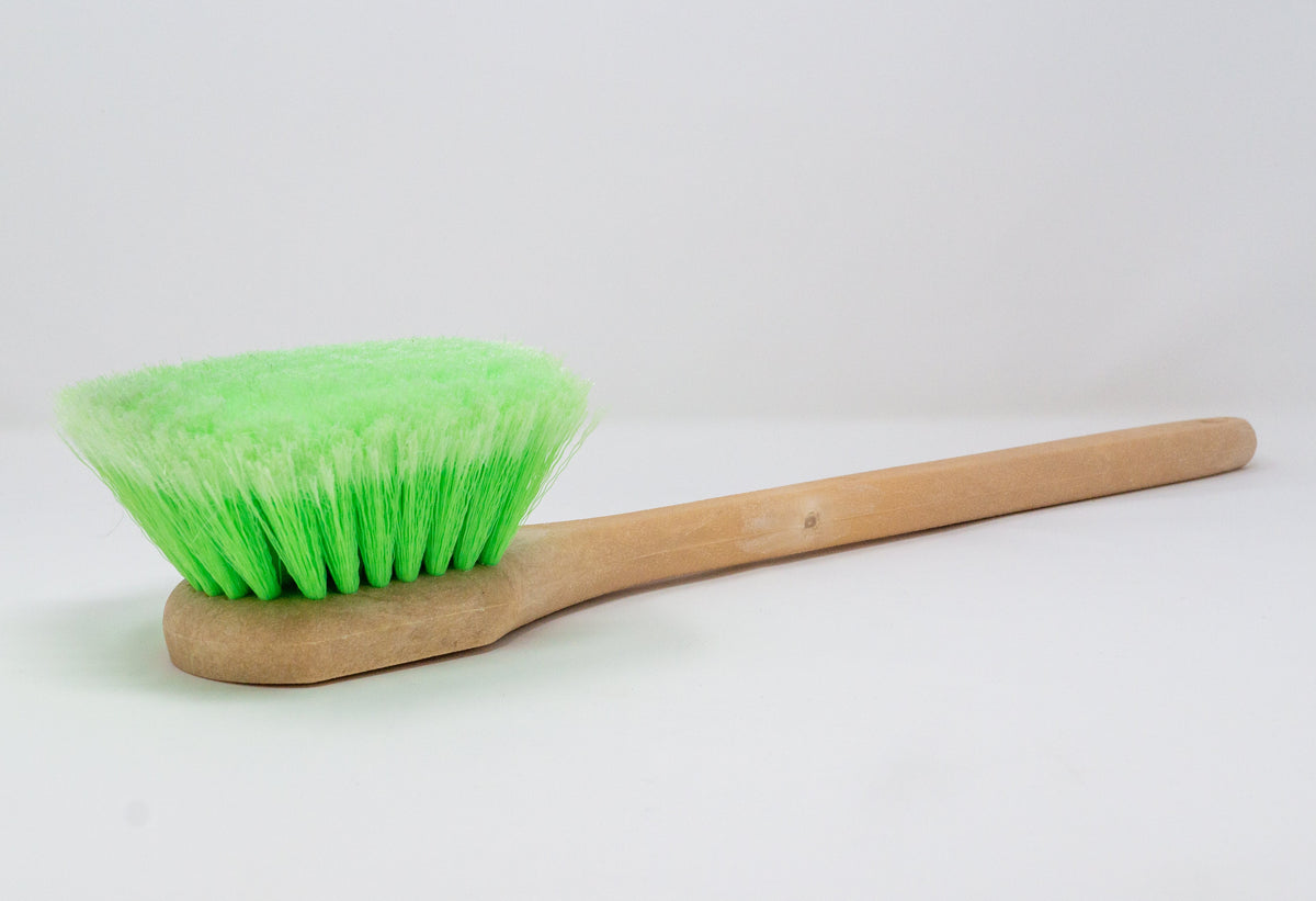 18" Green Economy Wheel Brush
