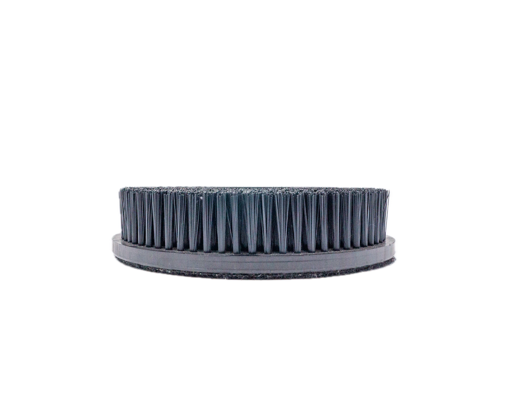 5" x 1" Round Velcro Short Bristle Brush