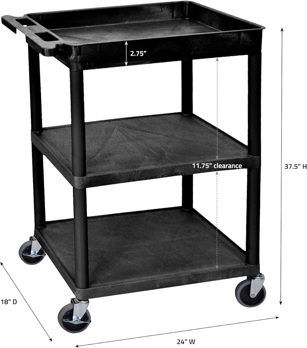 3 Shelf Tub Cart
