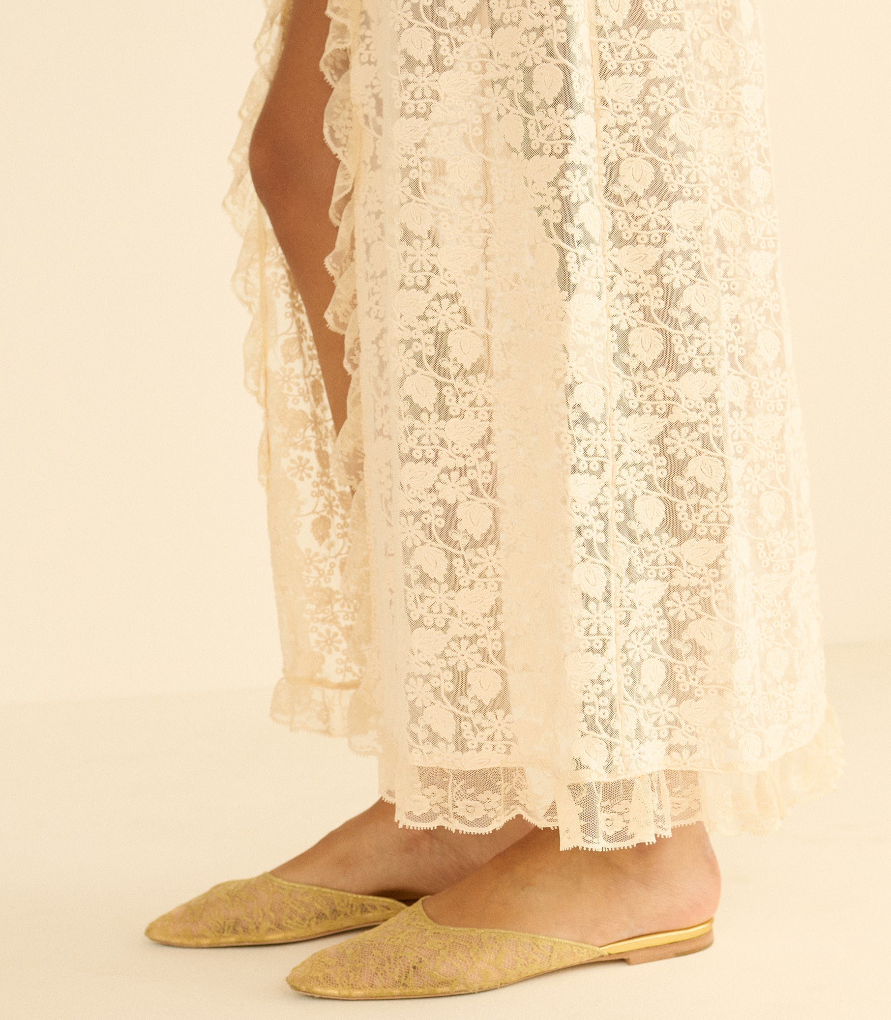 Adair Slide -- Gold Lace