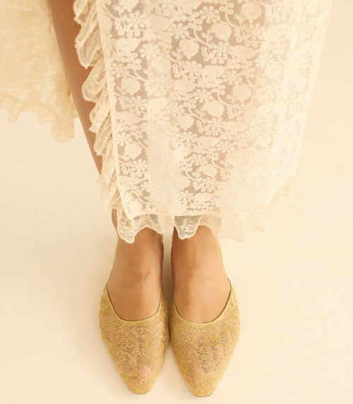 Adair Slide -- Gold Lace