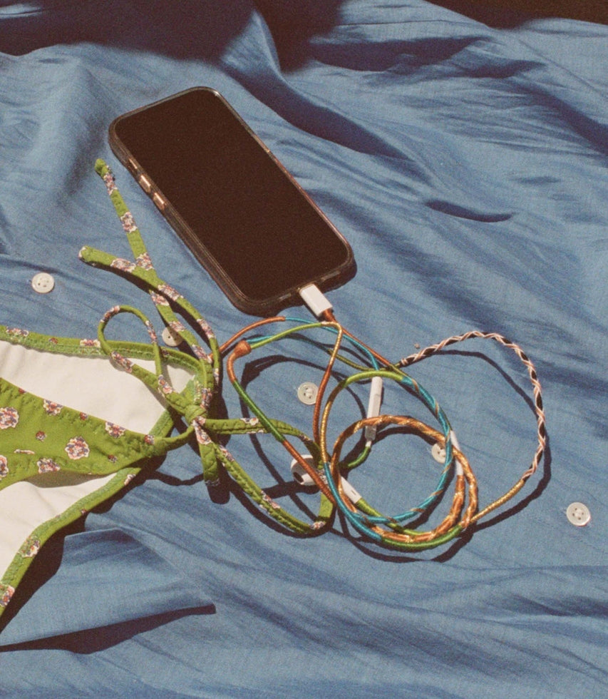 Le Pom Pom & Swwheelz Headphones -- Cadiz Collage