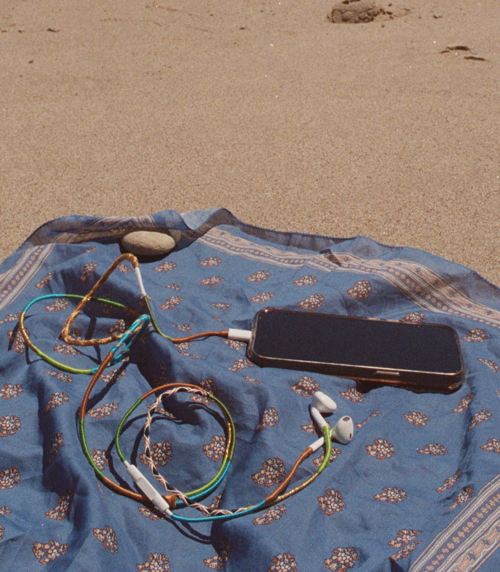 Le Pom Pom & Swwheelz Headphones -- Cadiz Collage