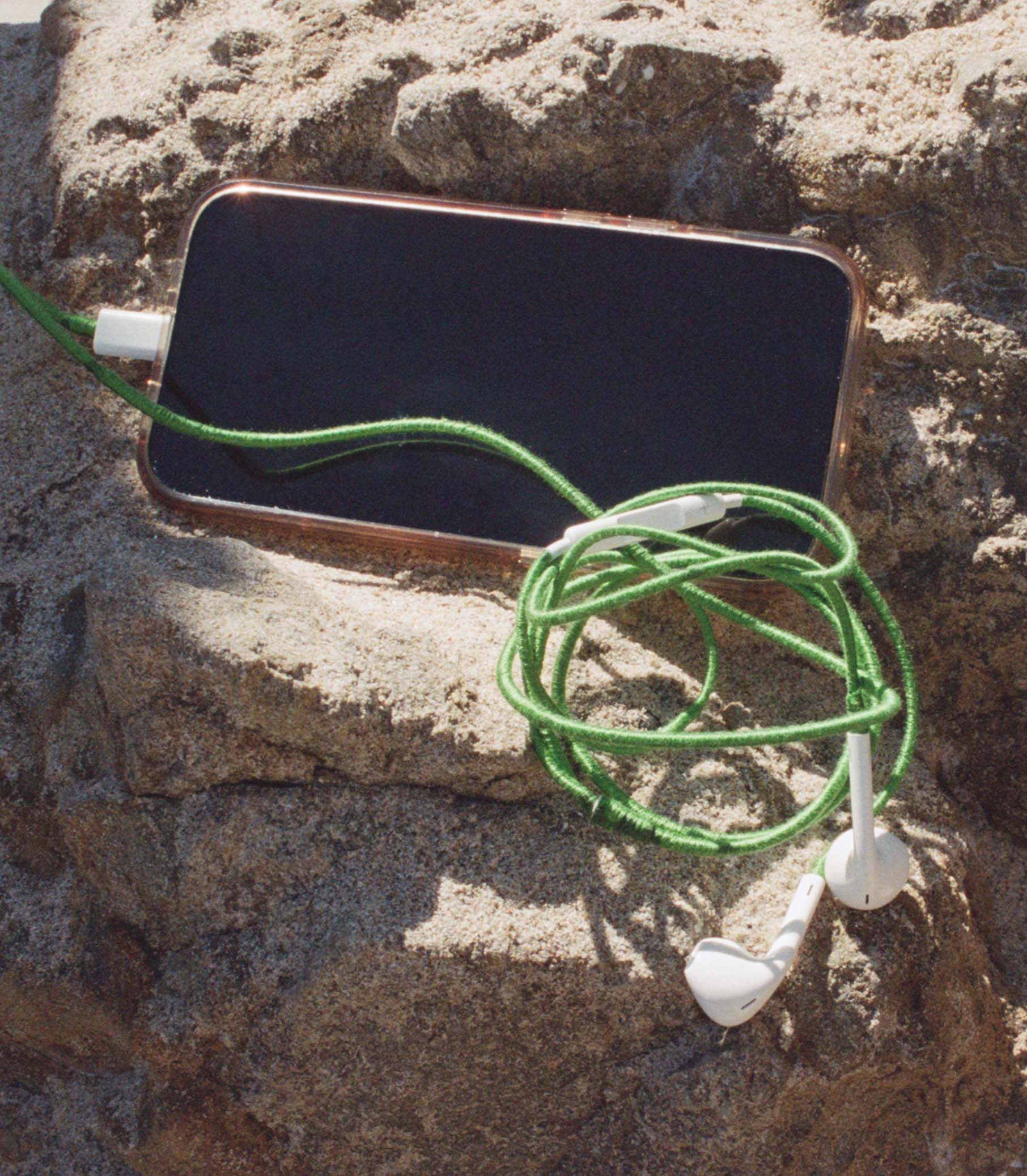 Le Pom Pom & Swwheelz Headphones -- Vert