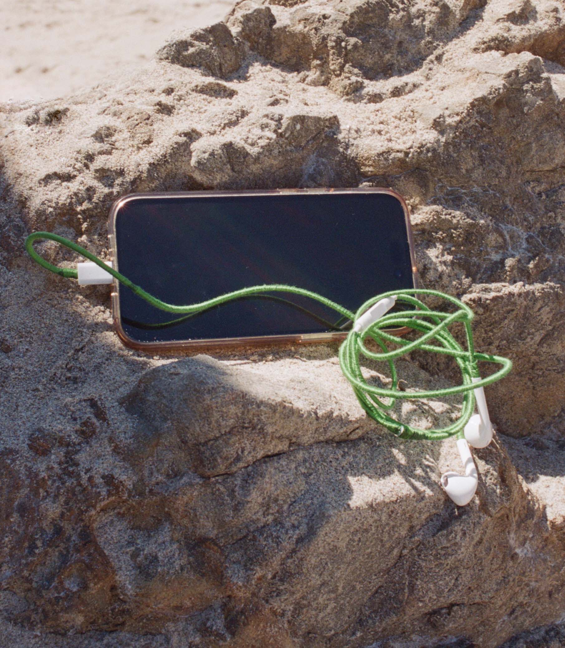 Le Pom Pom & Swwheelz Headphones -- Vert