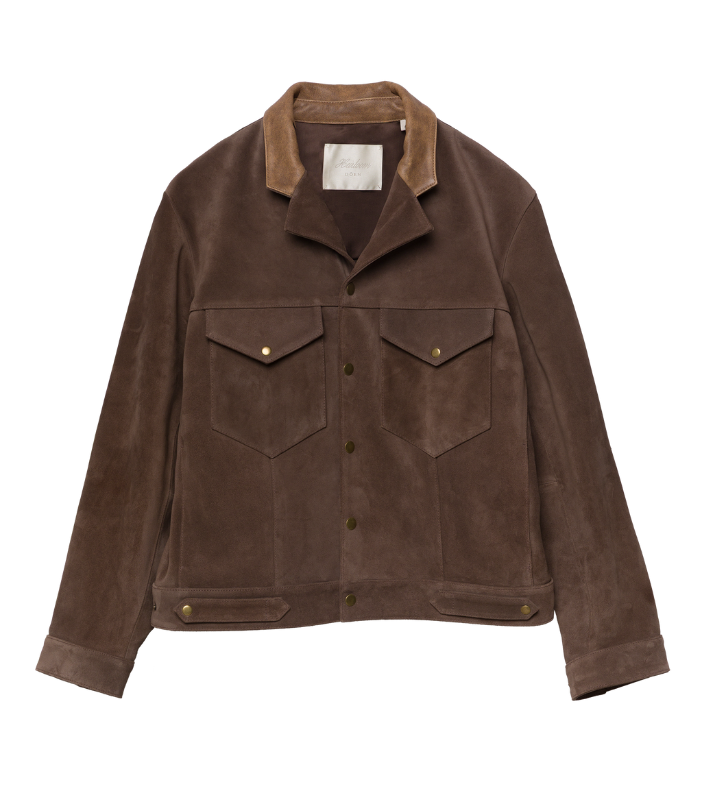 Carson Suede Jacket -- Sable
