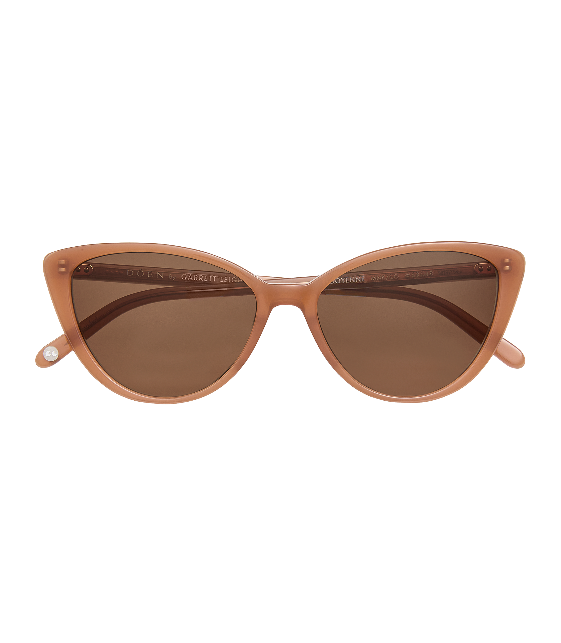 Swwheelz By Garrett Leight Doyenne Sunglasses -- Mink