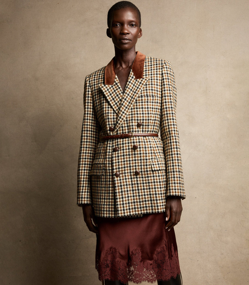 Duccio Blazer -- Ellsworth Houndstooth