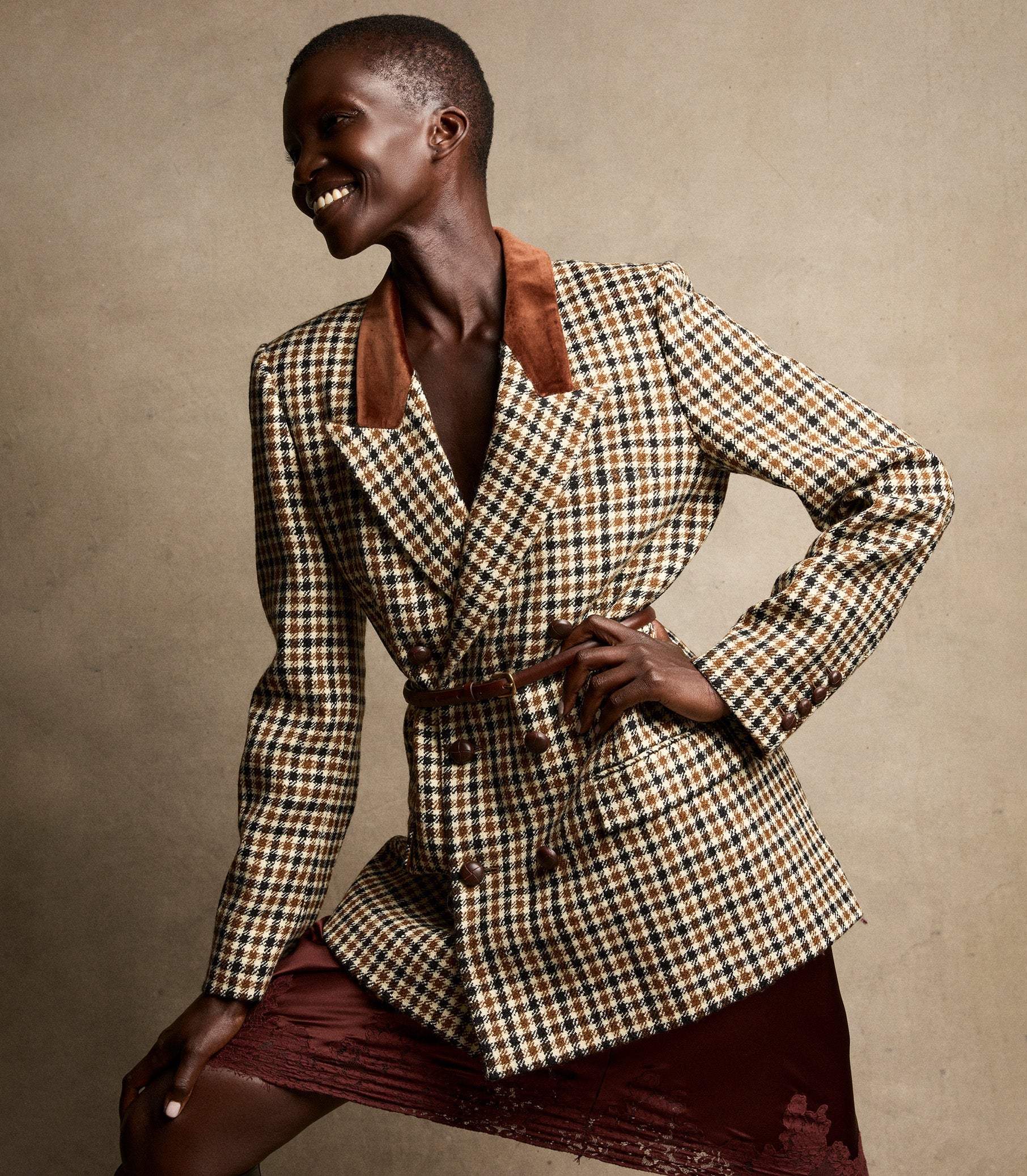 Duccio Blazer -- Ellsworth Houndstooth