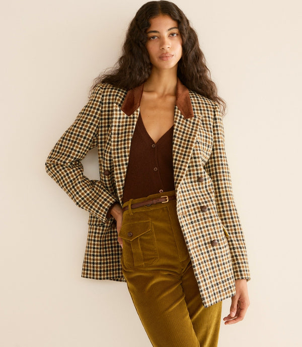 Duccio Blazer -- Ellsworth Houndstooth