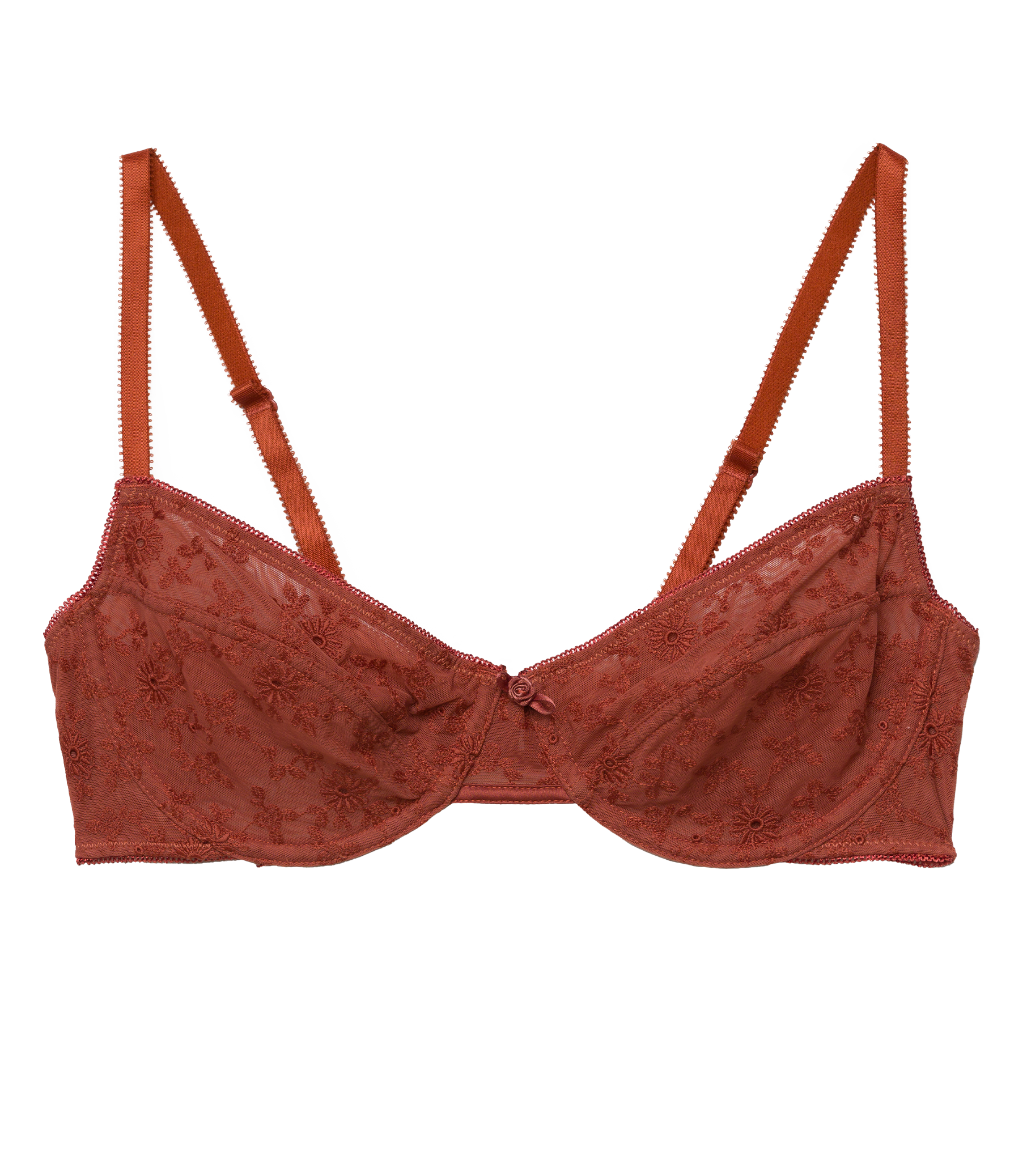 Idalia Bra -- Nutmeg Clover Blossom