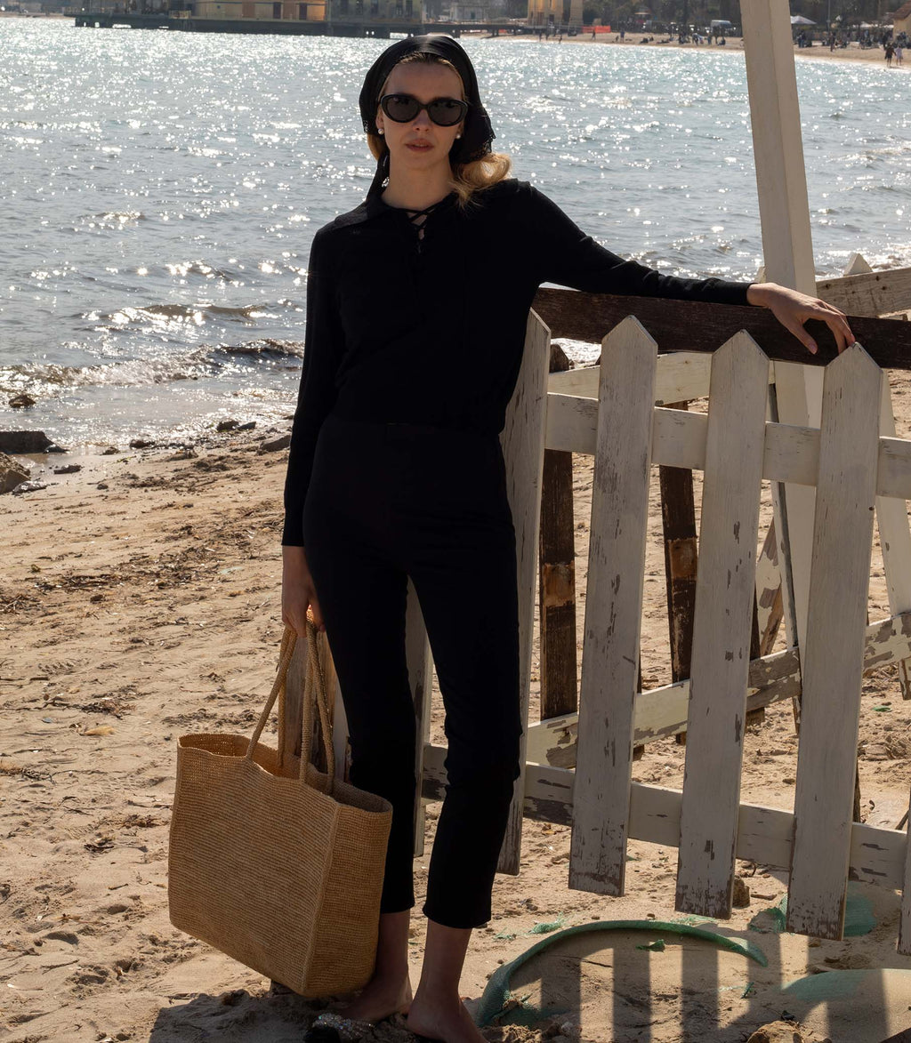 Swwheelz By Garrett Leight Ingénue Sunglasses -- Black