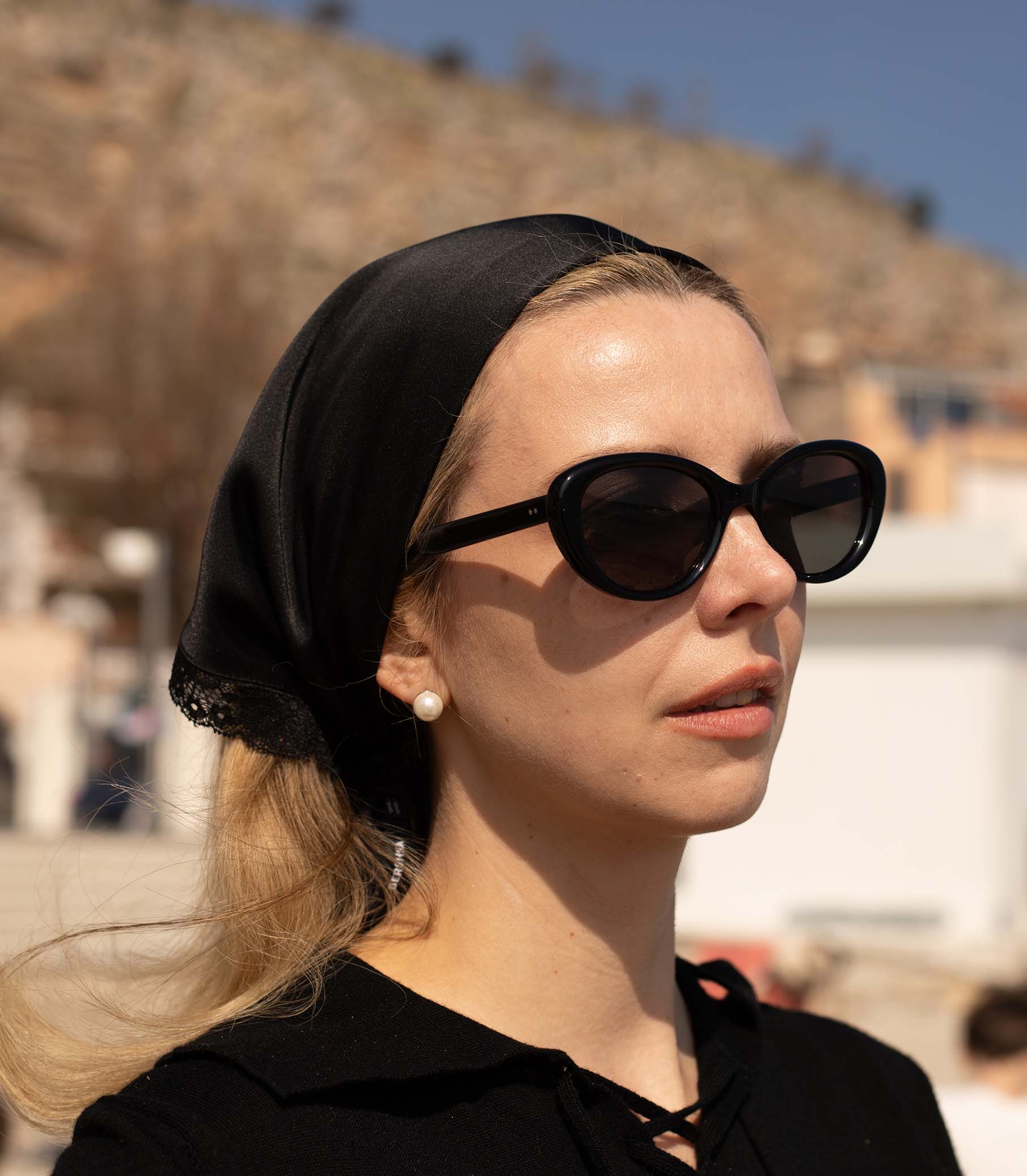 Swwheelz By Garrett Leight Ingénue Sunglasses -- Black