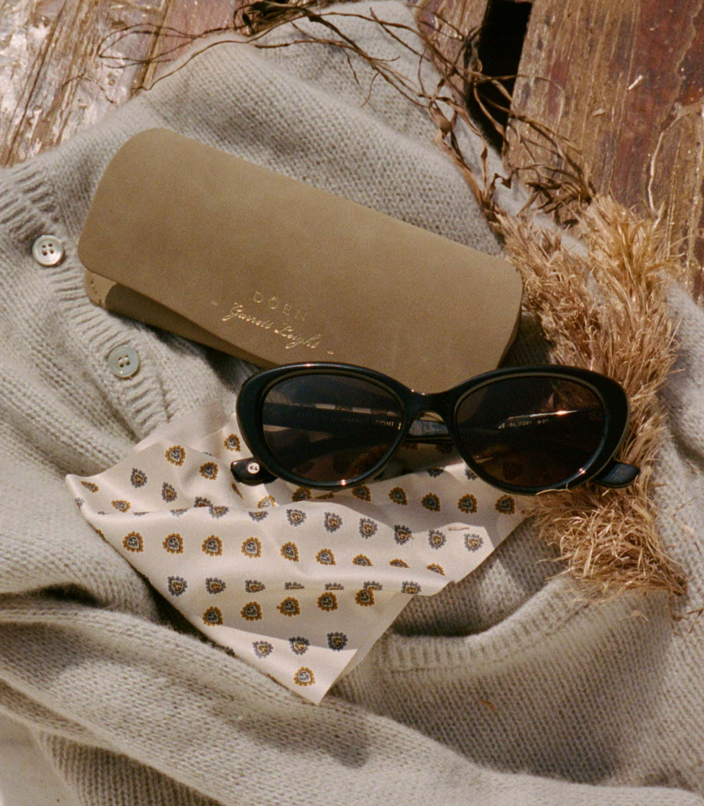 Swwheelz By Garrett Leight Ingénue Sunglasses -- Black