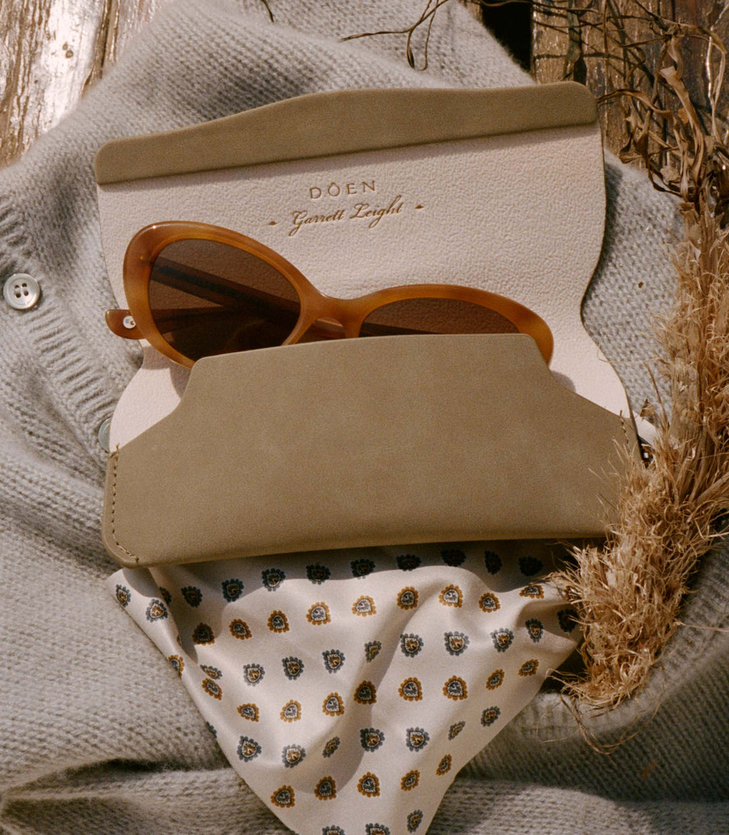 Swwheelz By Garrett Leight Ingénue Sunglasses -- Ember Tortoise