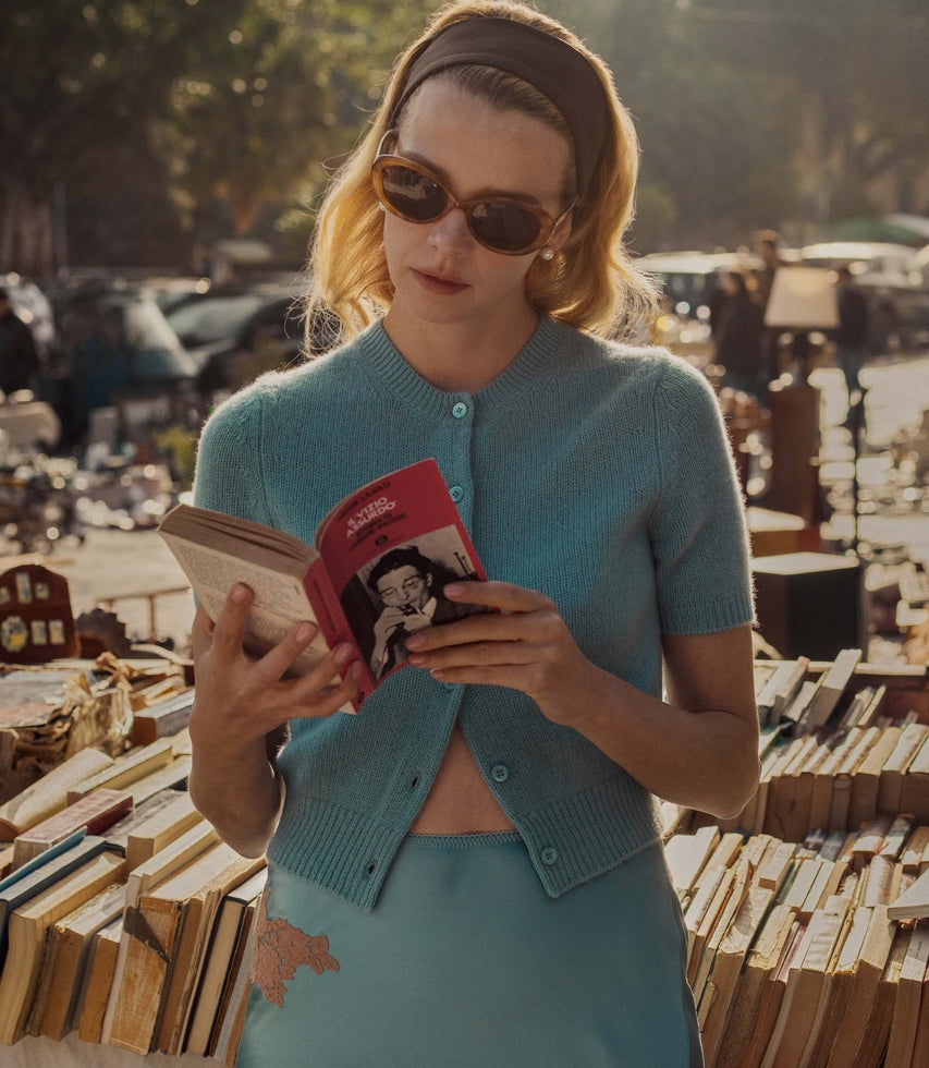 Swwheelz By Garrett Leight Ingénue Sunglasses -- Ember Tortoise