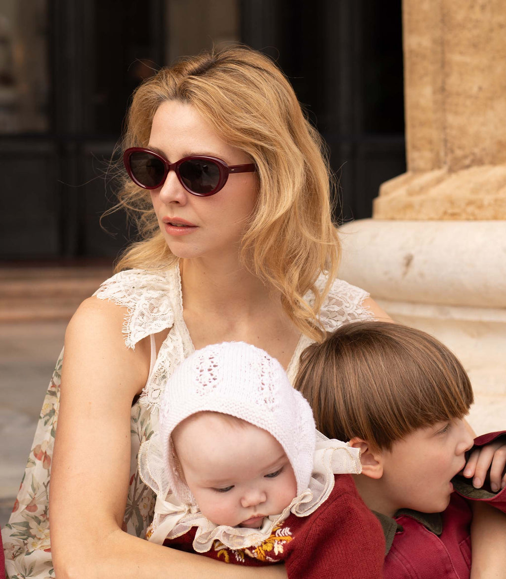 Swwheelz By Garrett Leight Ingénue Sunglasses -- Lipstick