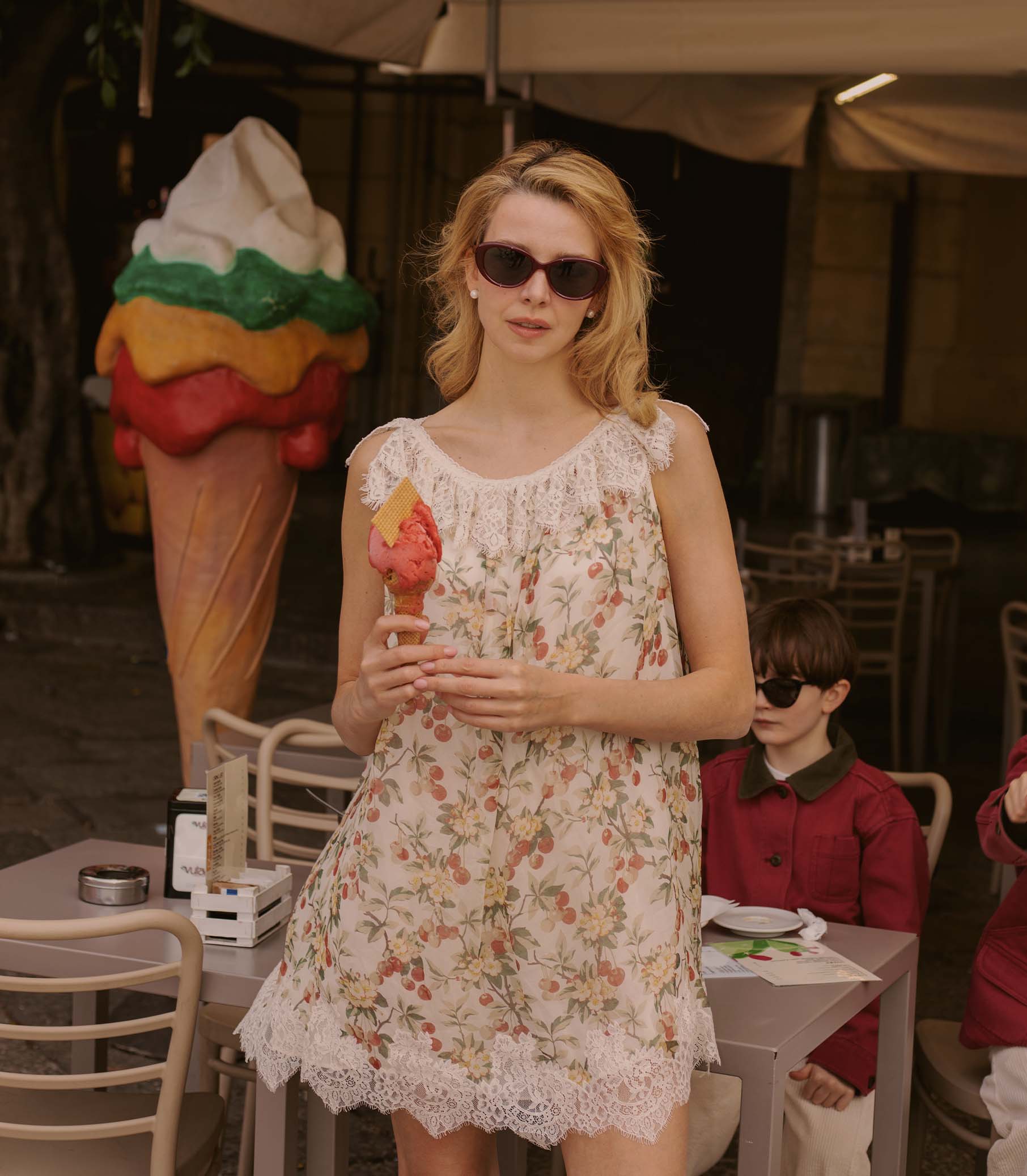Swwheelz By Garrett Leight Ingénue Sunglasses -- Lipstick