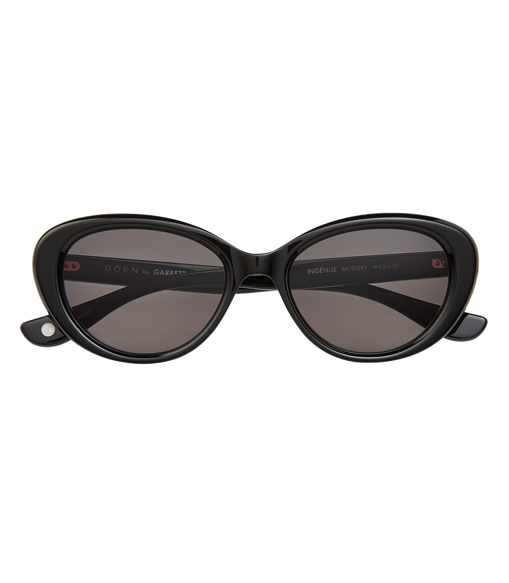 Swwheelz By Garrett Leight Ingénue Sunglasses -- Black