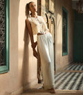 Lavon Fringe Pant -- Candlelight