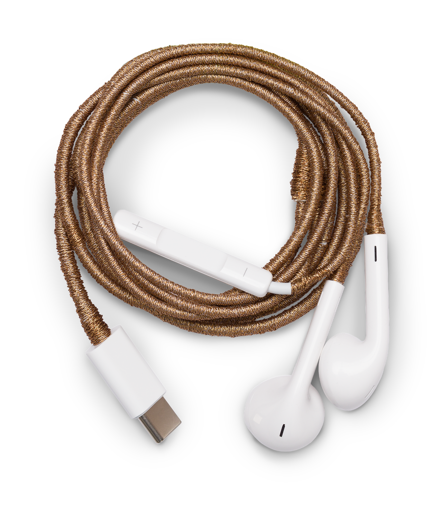Le Pom Pom & Swwheelz Headphones -- Bronze