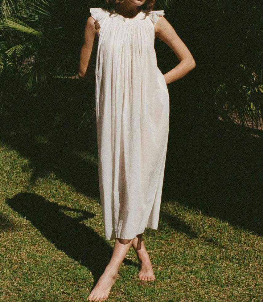 Lovisa Nightgown -- Salt