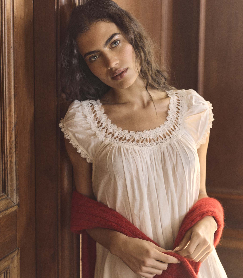 Lucilia Nightgown -- Salt