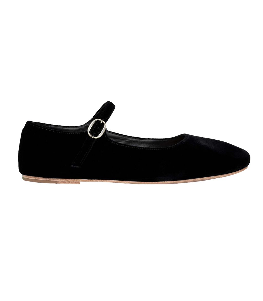 Mary Jane Slipper -- Black