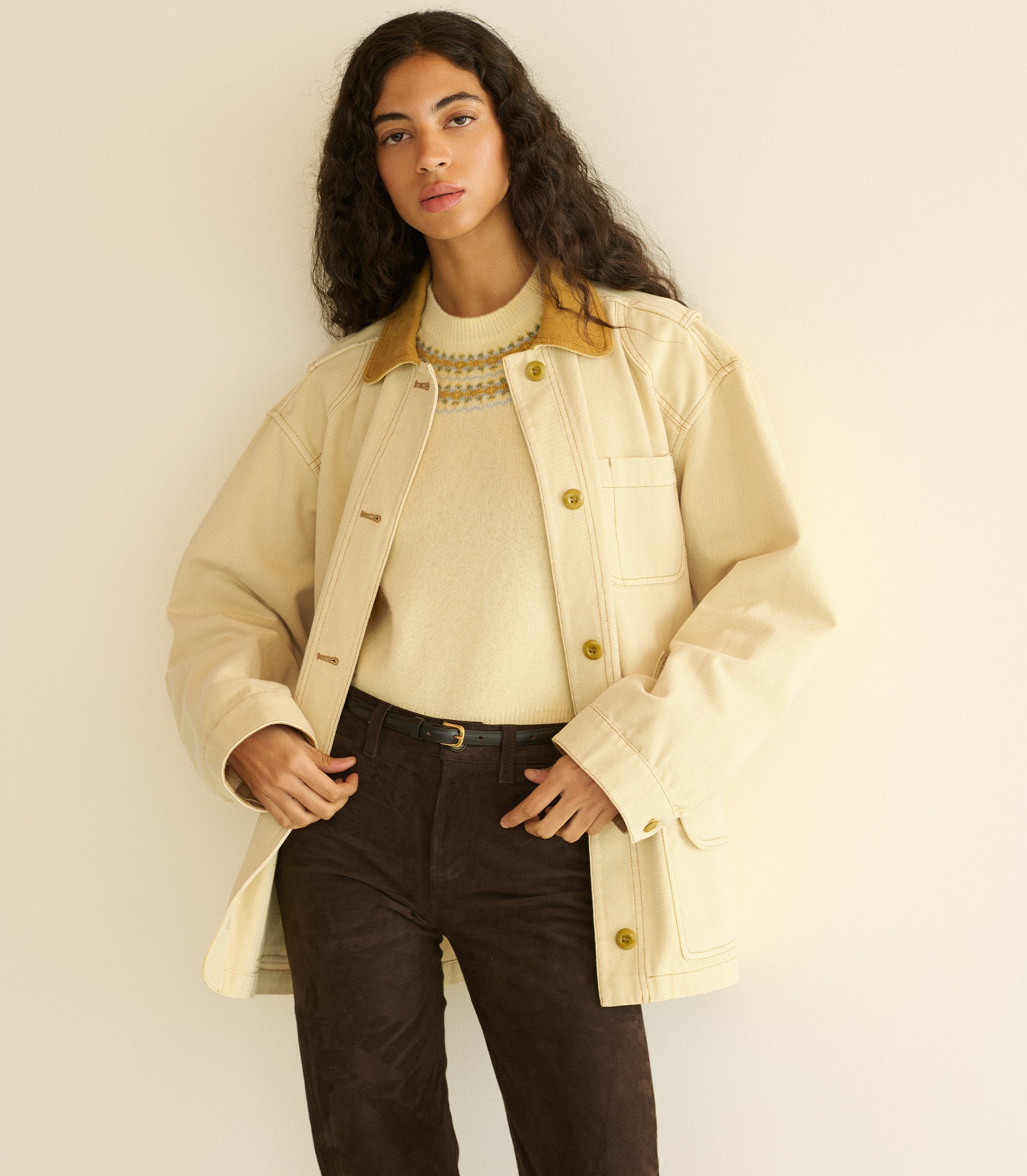Pascual Jacket -- Straw