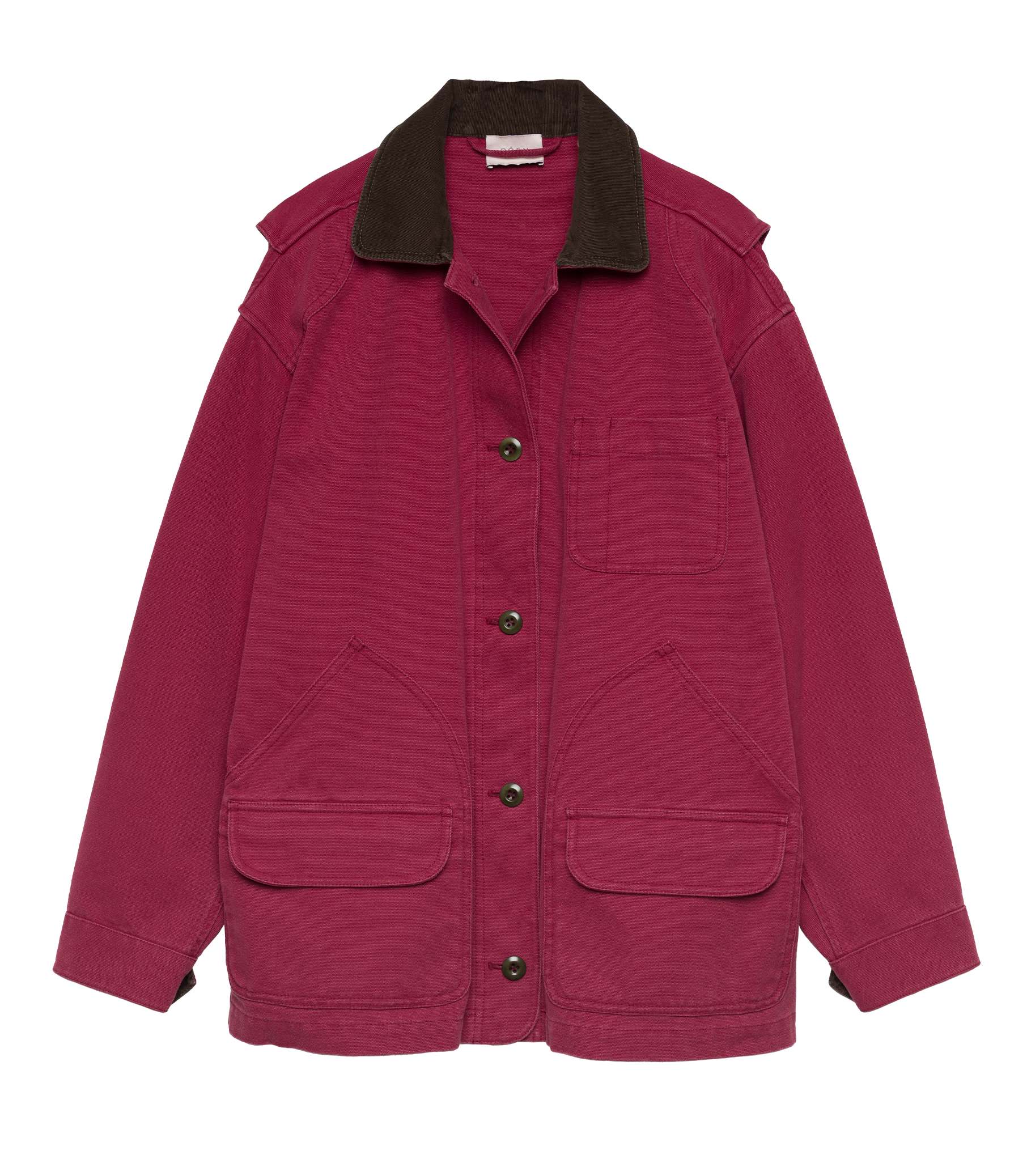 Pascual Jacket -- Washed Crimson
