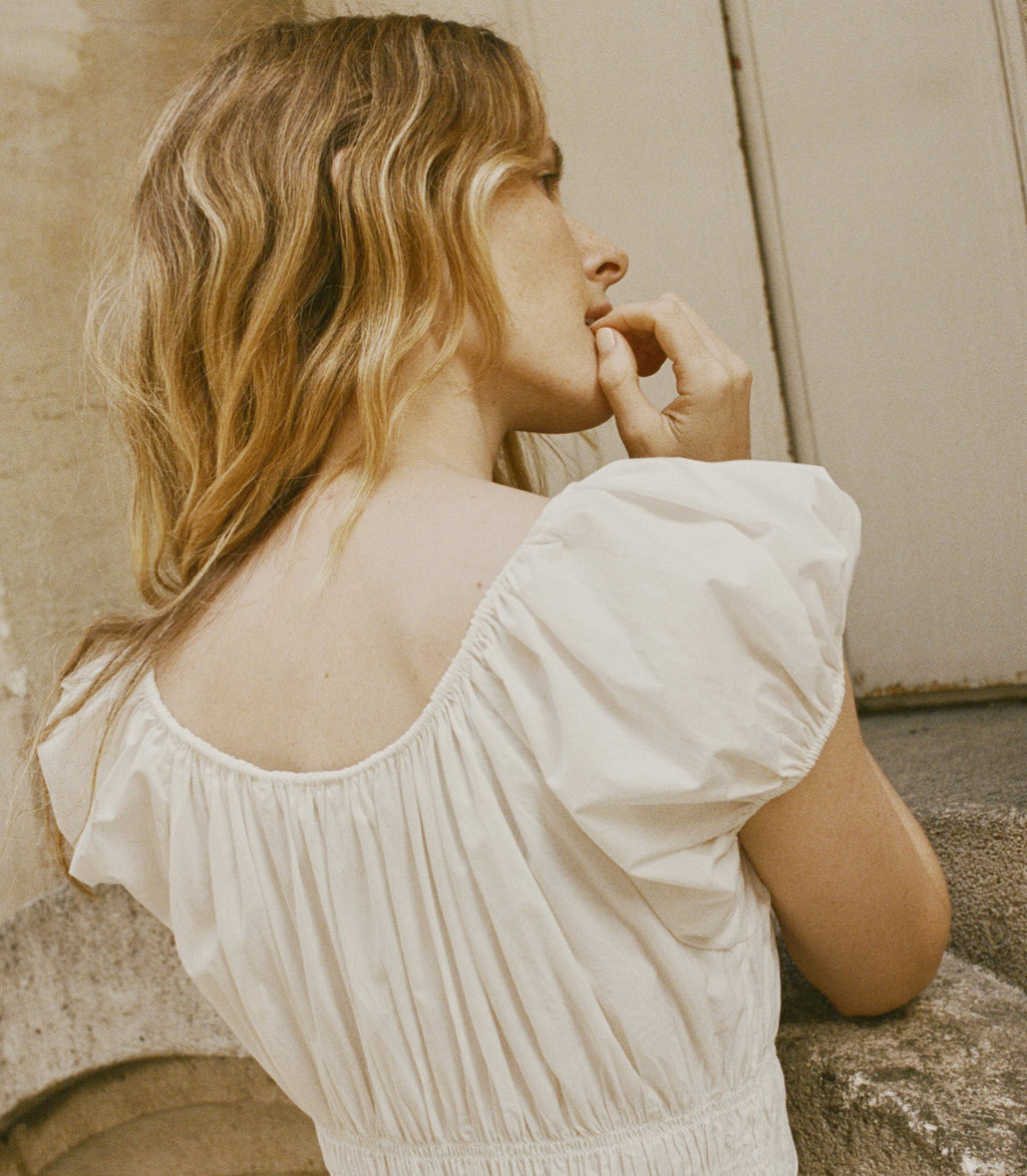 Quinn Dress -- Salt