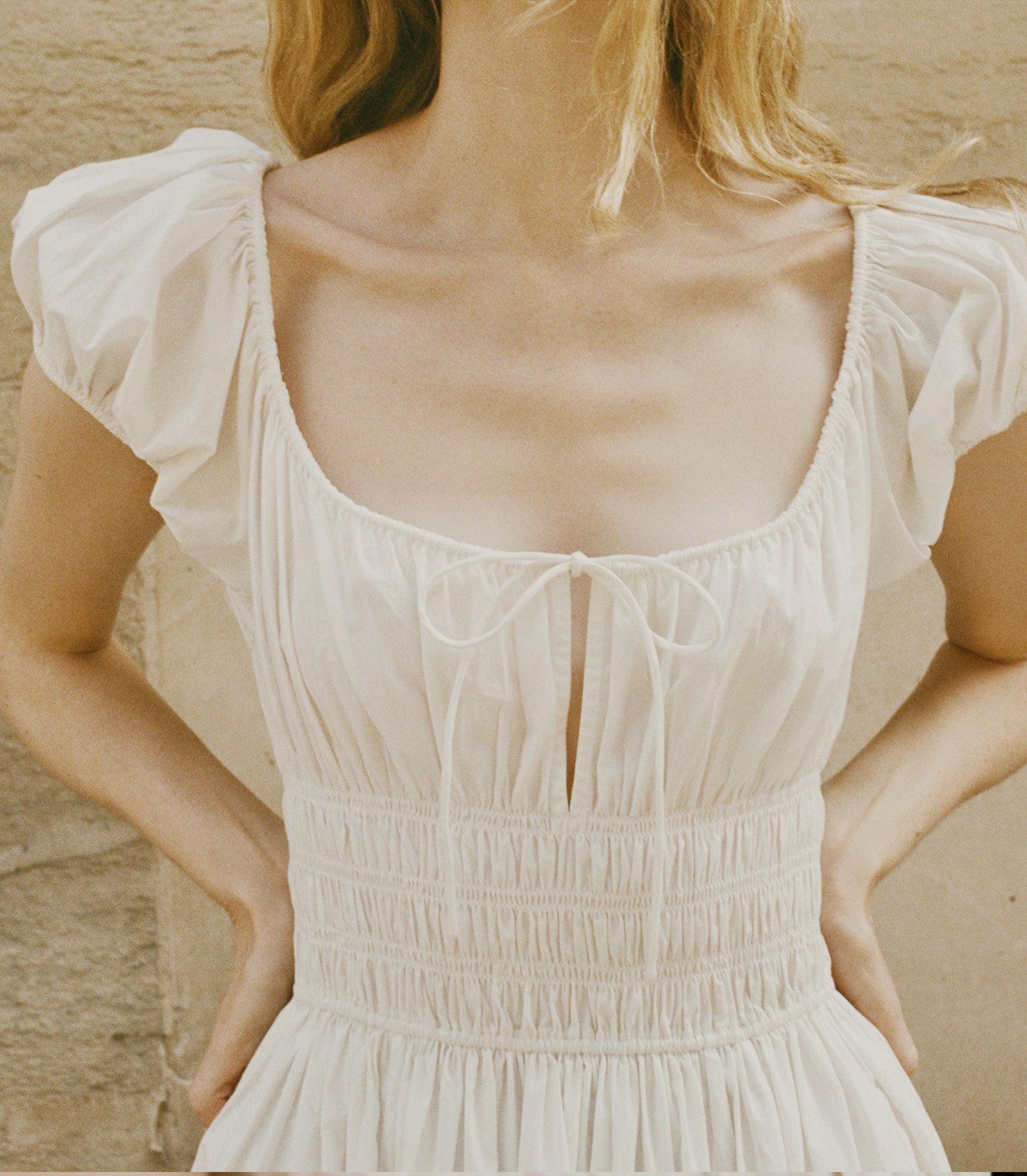 Quinn Dress -- Salt