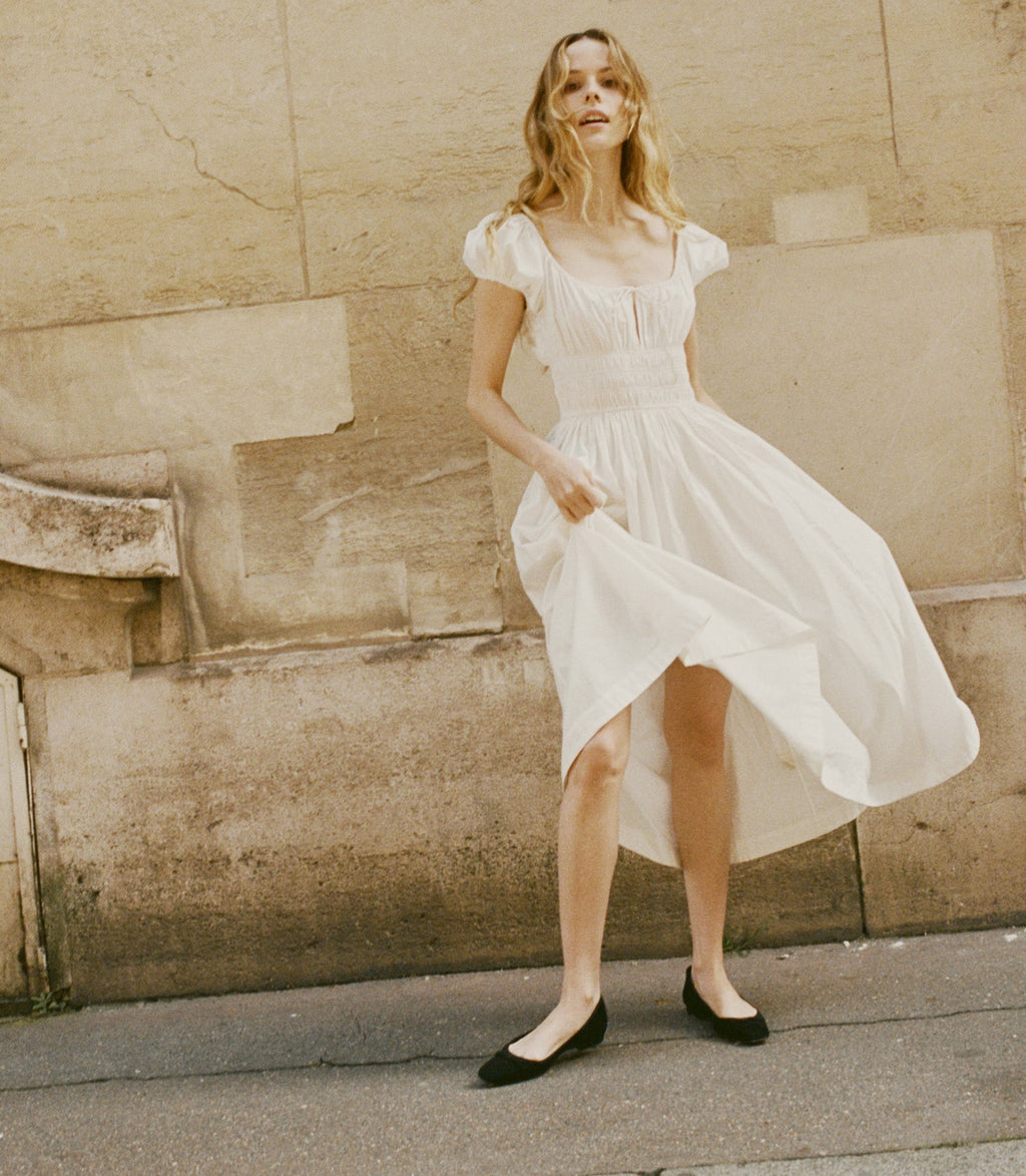 Quinn Dress -- Salt