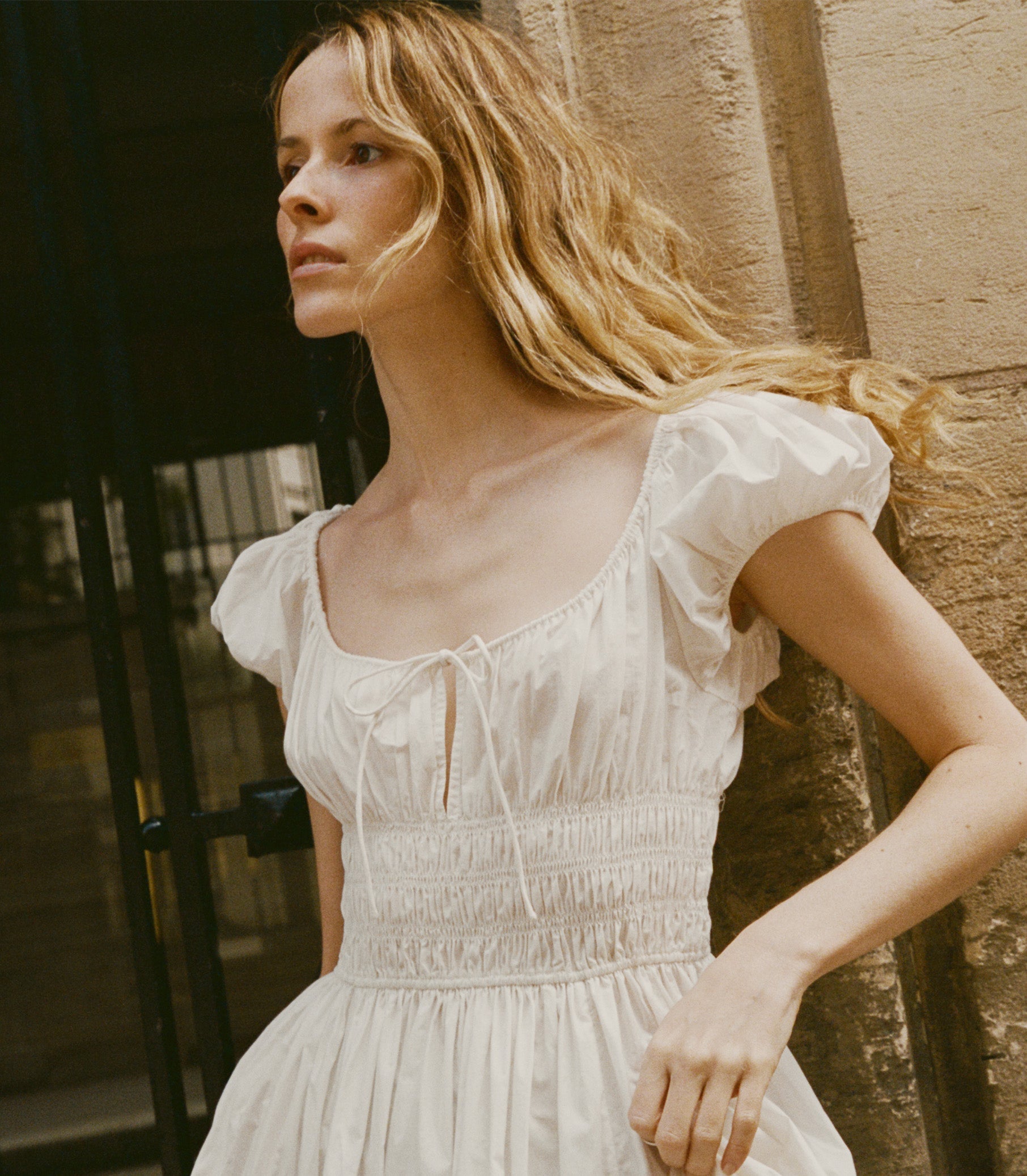 Quinn Dress -- Salt