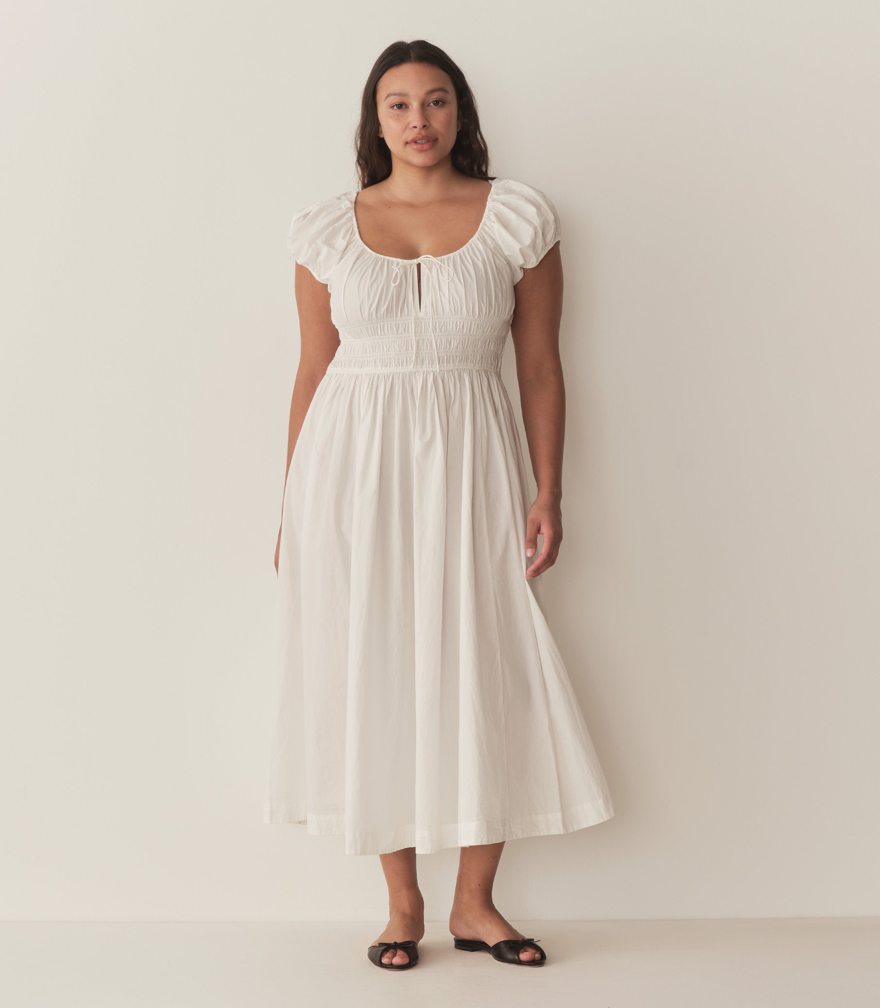 Quinn Dress -- Salt