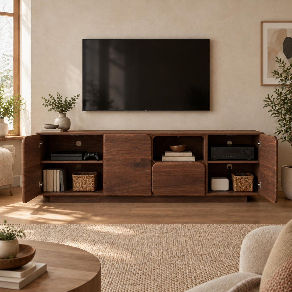 Mesa Block Media Console in use
