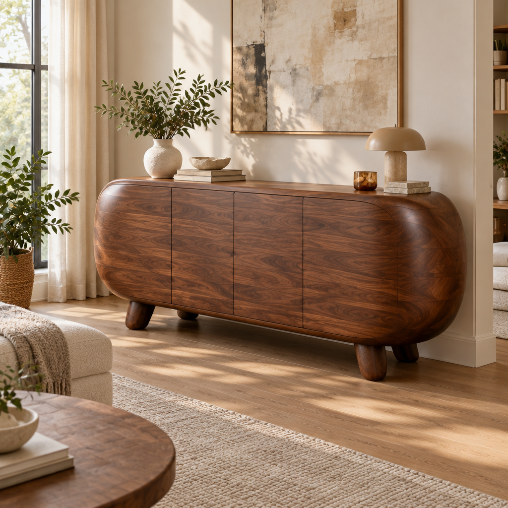 Atelier Pebble Sideboard side view