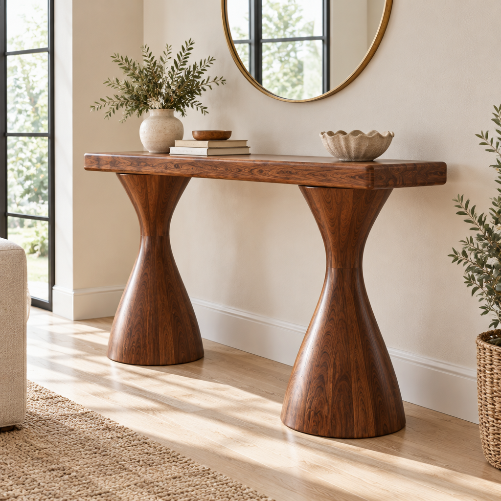 Atelier Hourglass Console side view