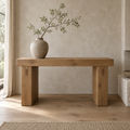Basalt Monolith Console Table