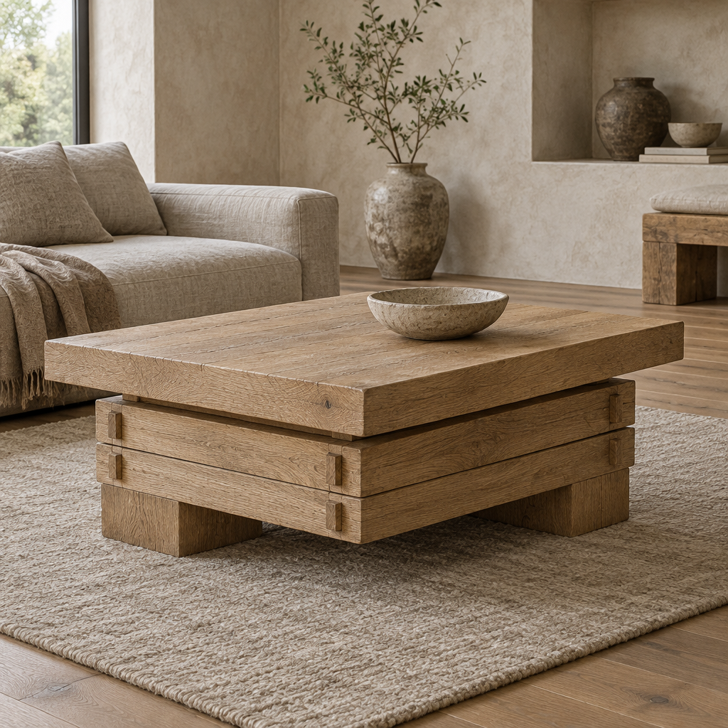 Basalt Block Coffee Table