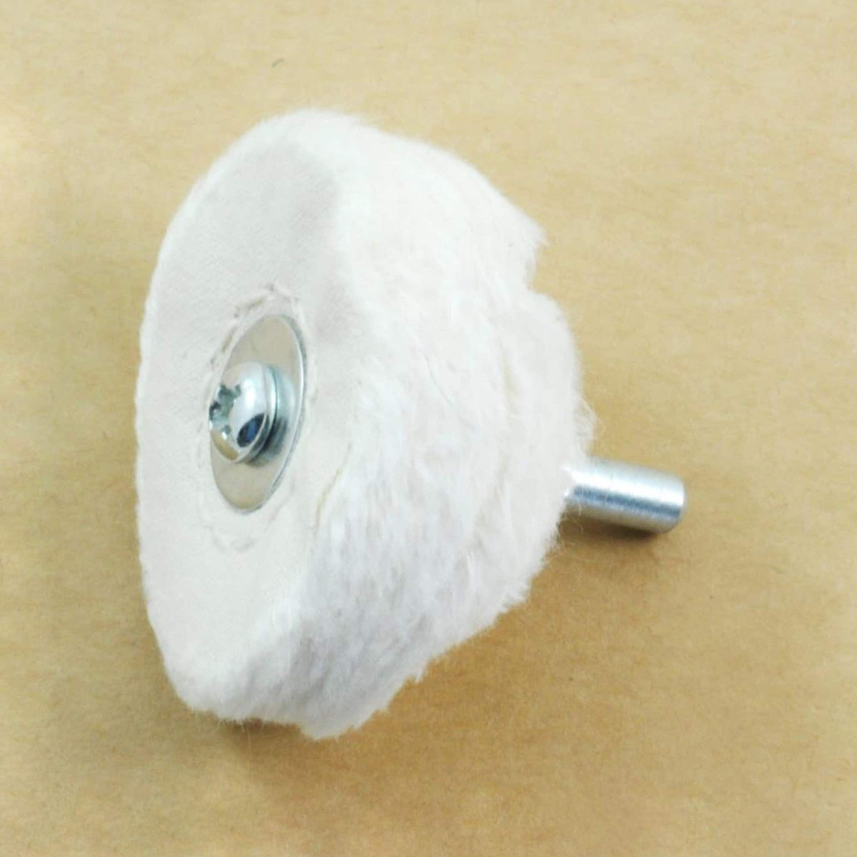 White Cloth Buffing Wheel, 50 mm