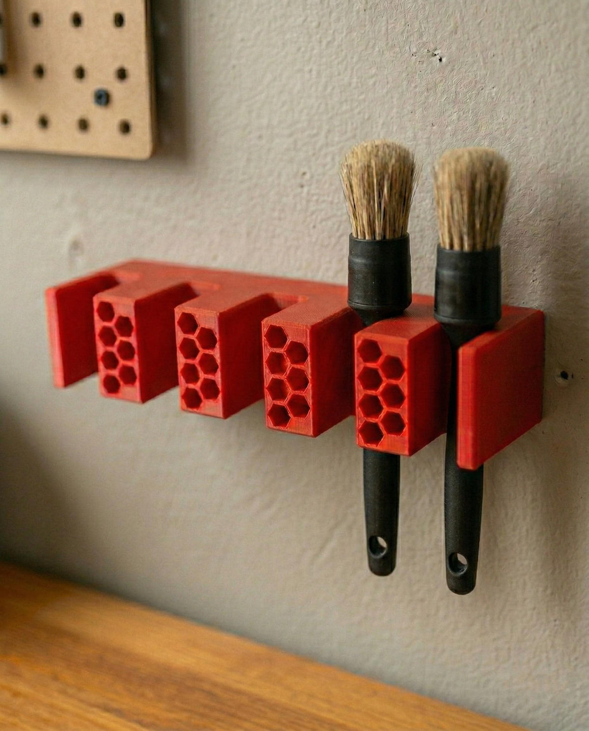 Detailing Brush Holder Wall Mount