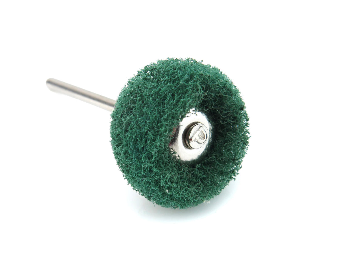 Green Abrasive Buffing Wheel, 22 mm