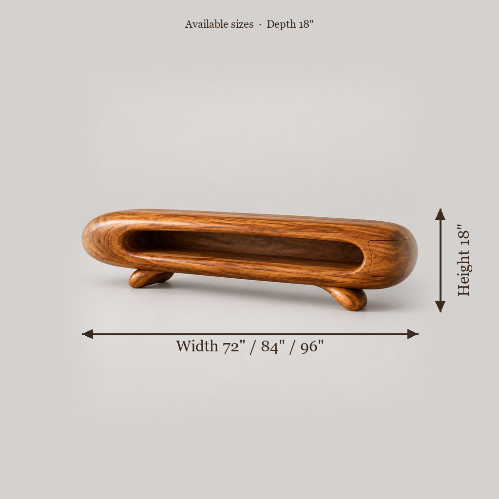 Solana Seed-Pod Media Console size chart
