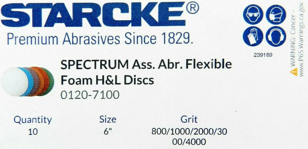 6" Multi Foam Disc Box