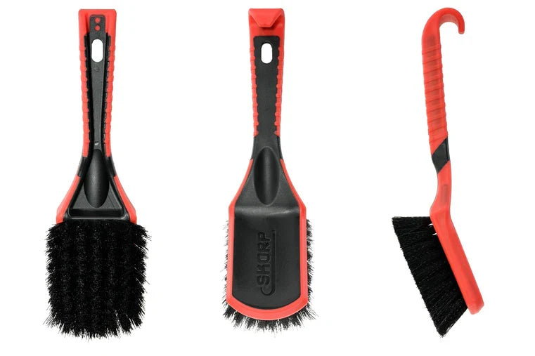 Autofiber SKORP Professional Auto Detailing Brushes | Wheel, Interior & Tire Brushes