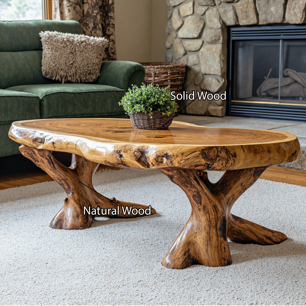 Wood Coffee Table For Living Room Home